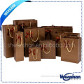 2015 new Recyclable nature color kraft paper bag with OEM logo for food grade